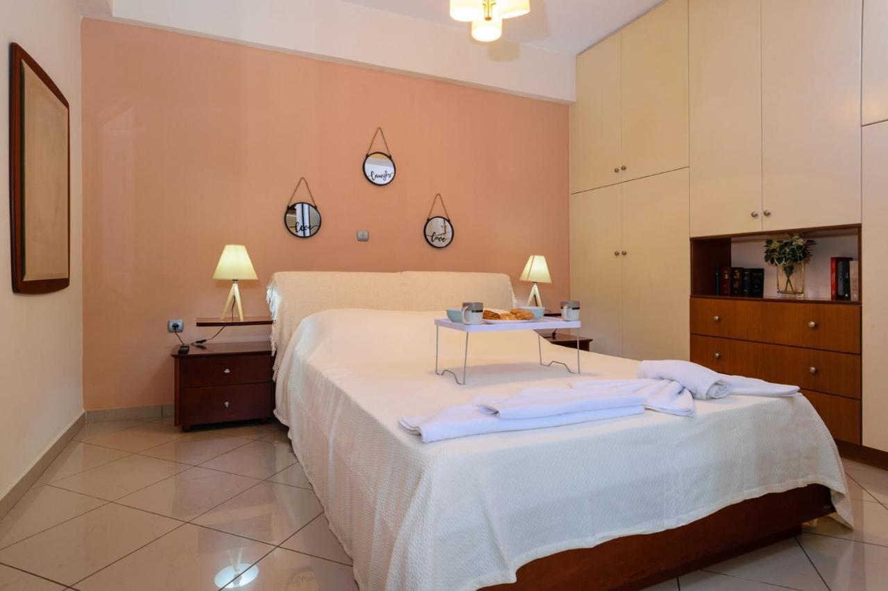 Central Penthouse In Quiet Neighborhood Near Sandy Beach Chania  Екстер'єр фото