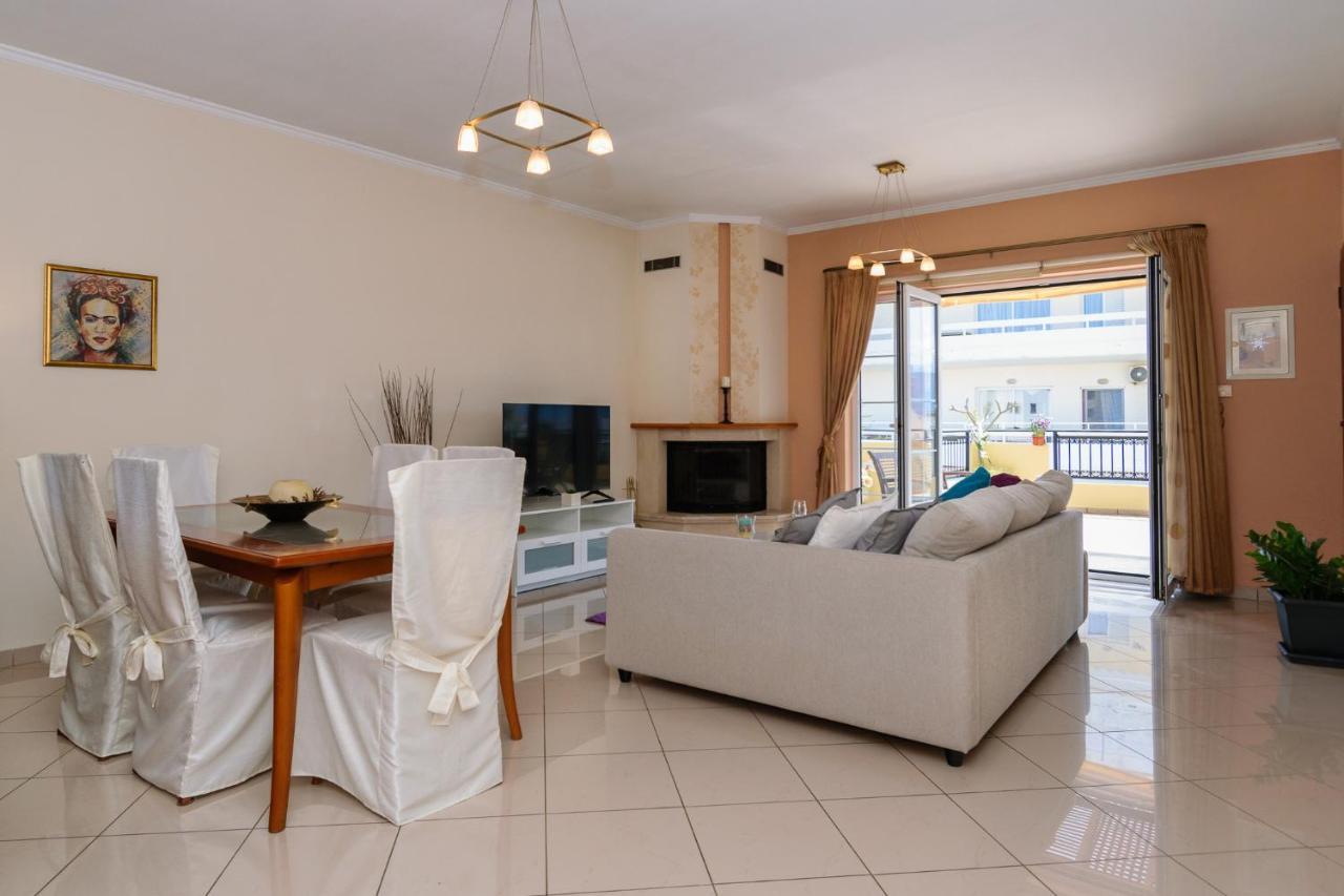 Central Penthouse In Quiet Neighborhood Near Sandy Beach Chania  Екстер'єр фото