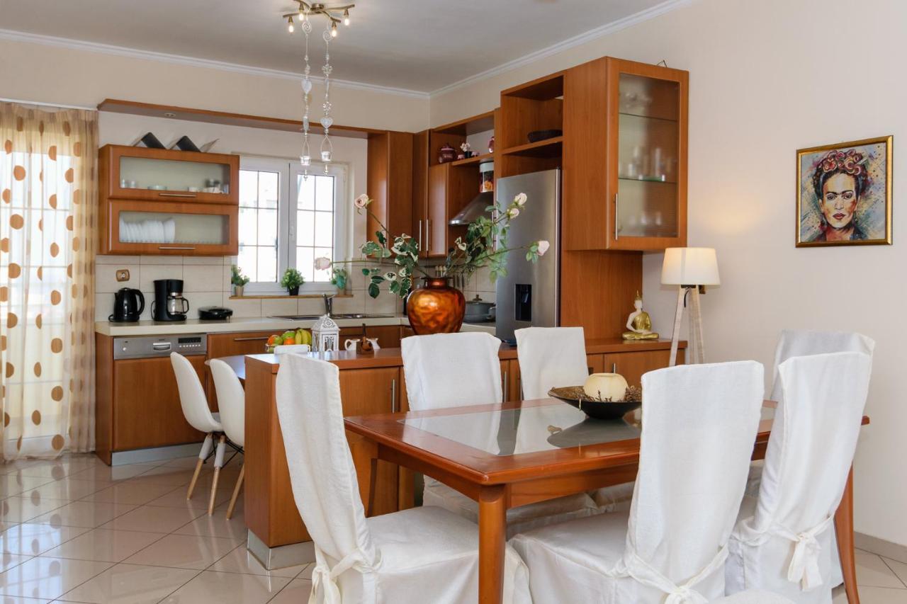 Central Penthouse In Quiet Neighborhood Near Sandy Beach Chania  Екстер'єр фото