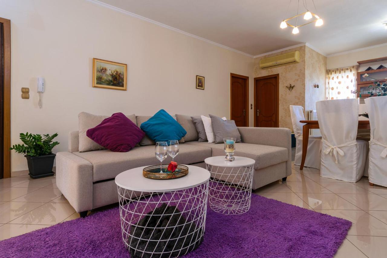 Central Penthouse In Quiet Neighborhood Near Sandy Beach Chania  Екстер'єр фото