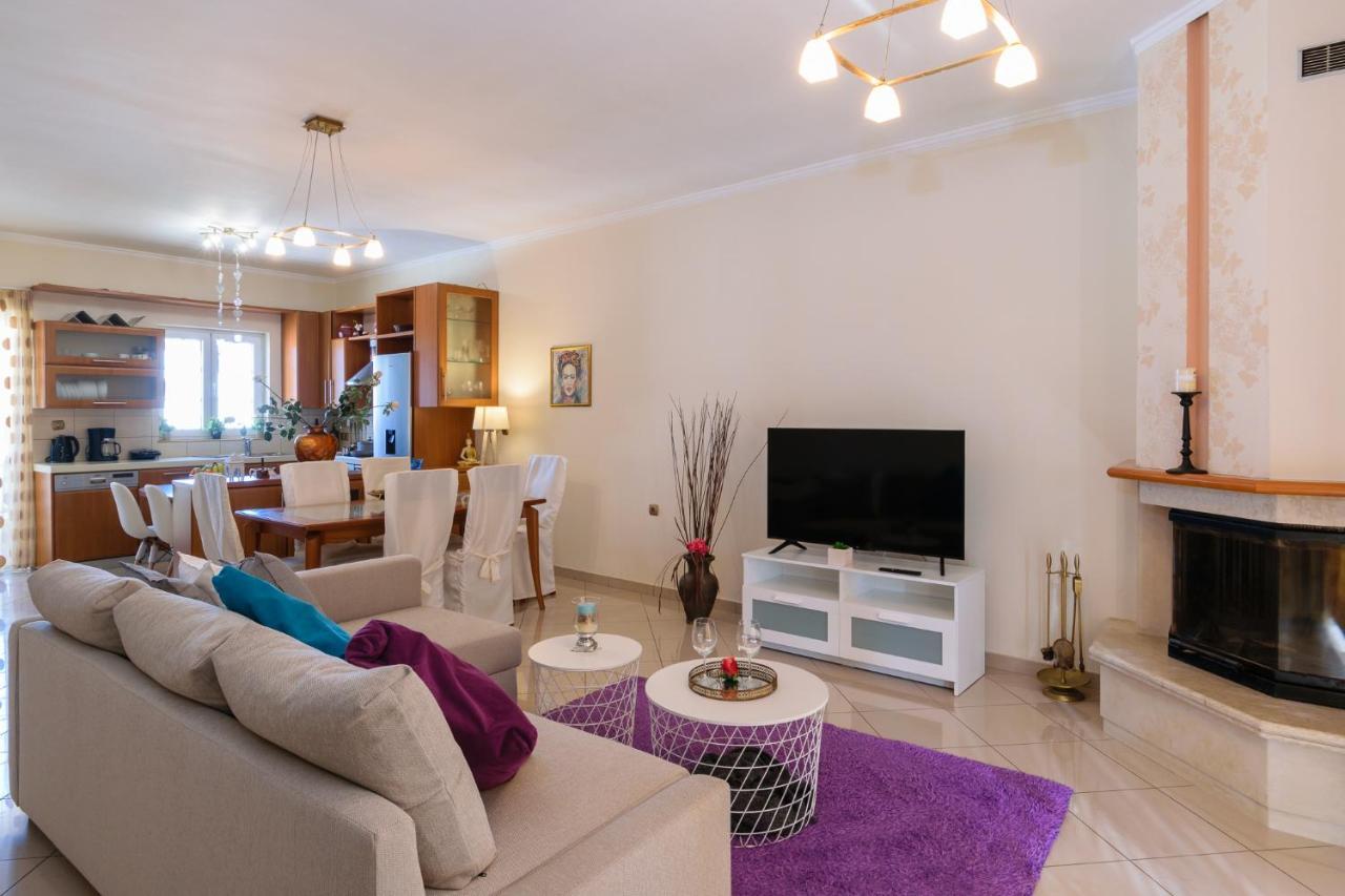 Central Penthouse In Quiet Neighborhood Near Sandy Beach Chania  Екстер'єр фото